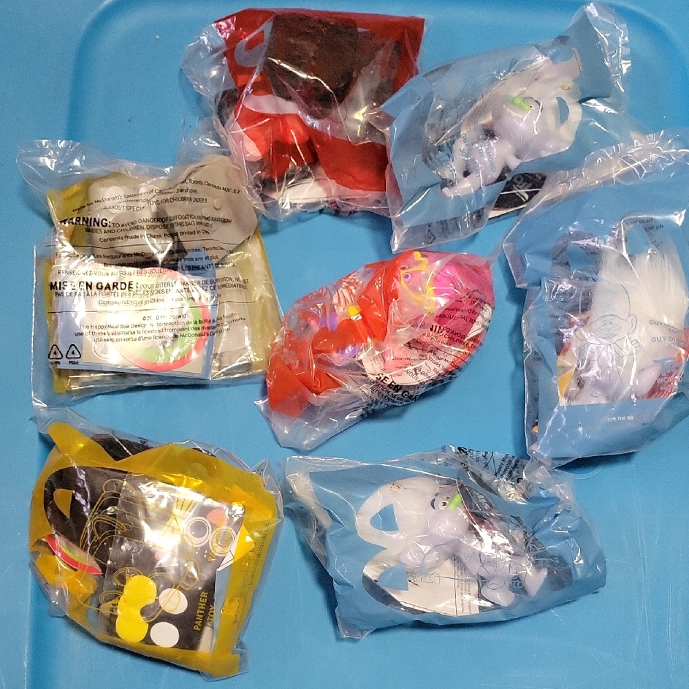 Assorted Collectible Toys in Packaging